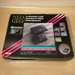 NeoGeo AES System set in box - Universe bios / RGB fix / FRAM Memory Card