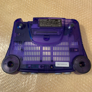 Boxed Midnight Blue Nintendo 64 set with N64Digital kit - compatible with JP and US games