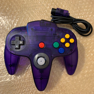 Boxed Midnight Blue Nintendo 64 set with N64Digital kit - compatible with JP and US games