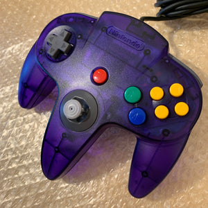 Boxed Midnight Blue Nintendo 64 set with N64Digital kit - compatible with JP and US games