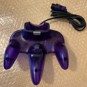 Boxed Midnight Blue Nintendo 64 set with N64Digital kit - compatible with JP and US games