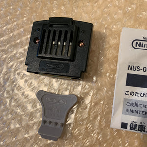 Boxed Midnight Blue Nintendo 64 set with N64Digital kit - compatible with JP and US games