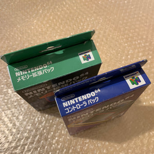 Boxed Midnight Blue Nintendo 64 set with N64Digital kit - compatible with JP and US games