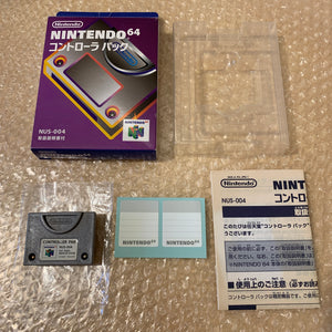 Boxed Midnight Blue Nintendo 64 set with N64Digital kit - compatible with JP and US games