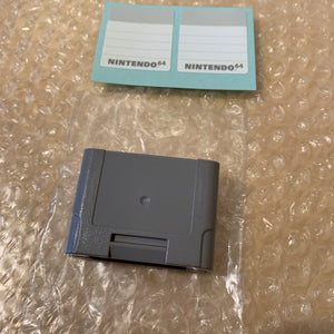 Boxed Midnight Blue Nintendo 64 set with N64Digital kit - compatible with JP and US games