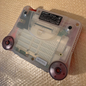 Boxed Clear Red Nintendo 64 set with N64Digital kit - compatible with JP and US games