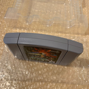 Boxed Clear Red Nintendo 64 set with N64Digital kit - compatible with JP and US games