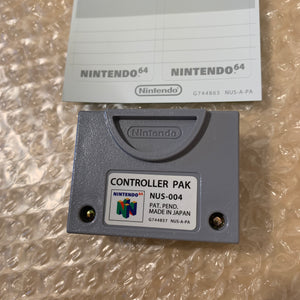 Boxed Clear Red Nintendo 64 set with N64Digital kit - compatible with JP and US games