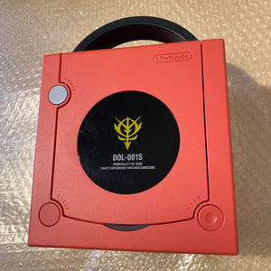 Gundam Char's Customized Gamecube with Gameboy player - Region free