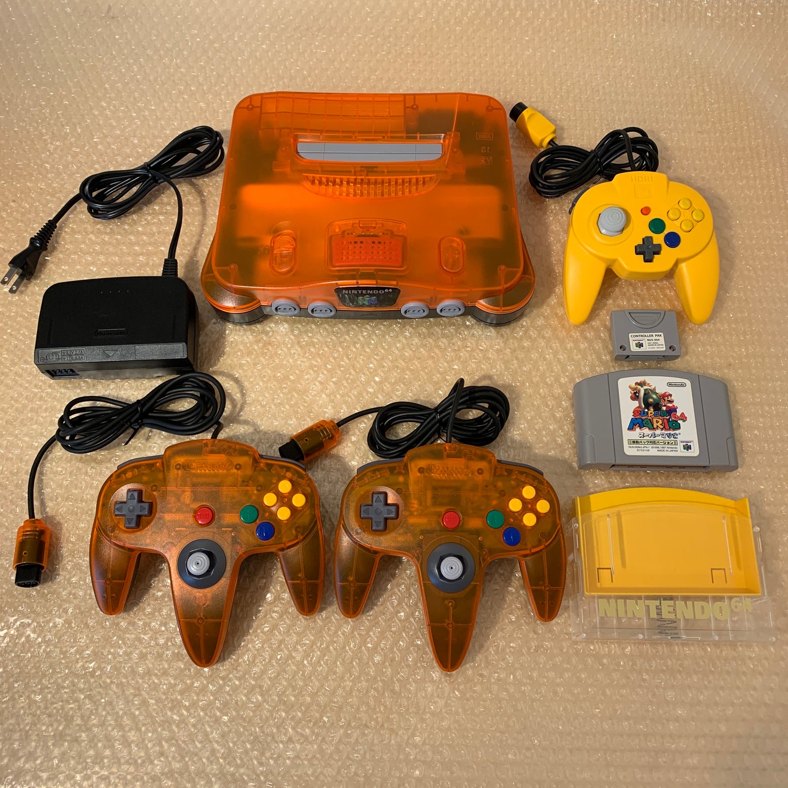 Daiei Hawks Nintendo 64 set with N64Digital kit - compatible with JP and US games