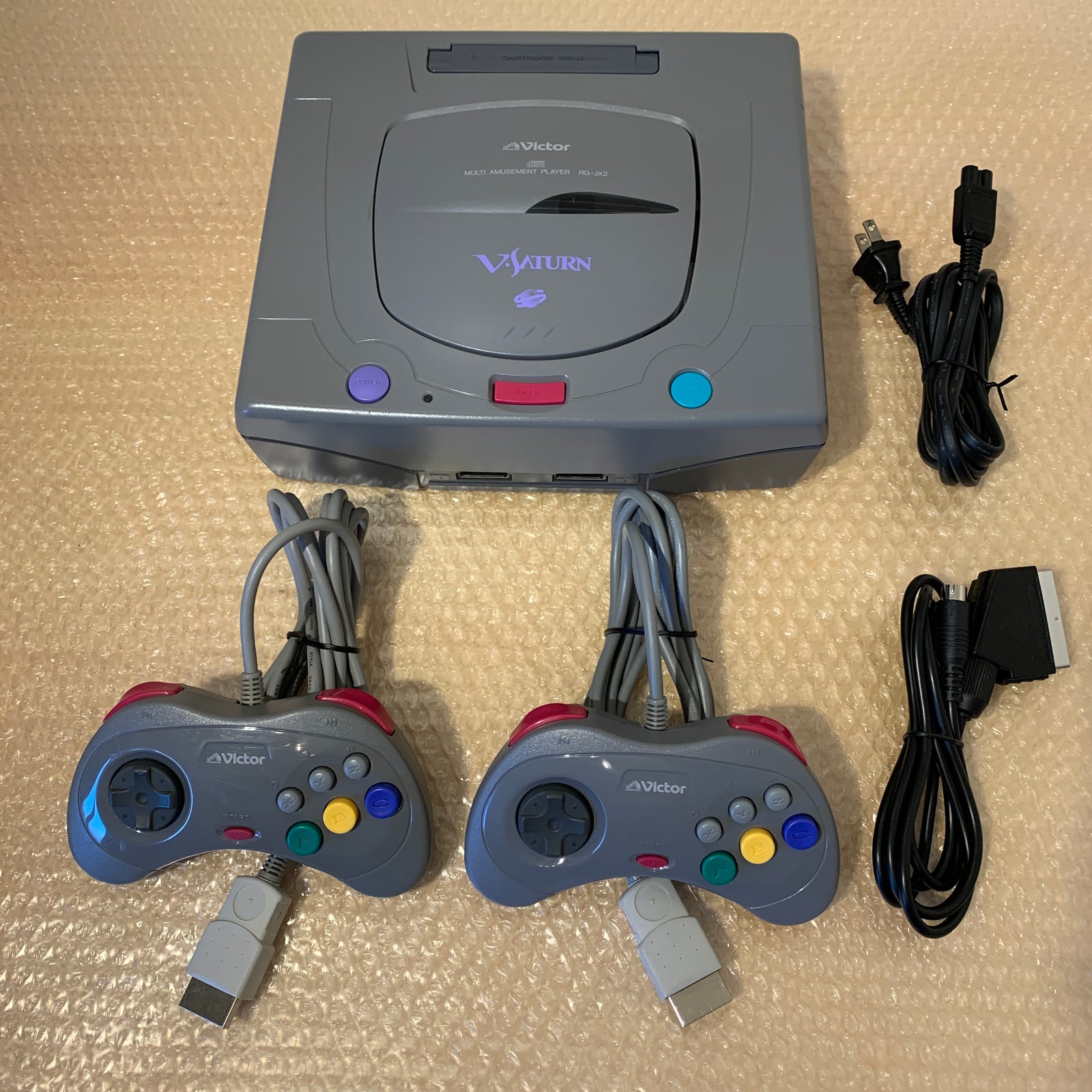 Victor V-Saturn set with Fenrir ODE kit + FRAM Memory and RGB cable