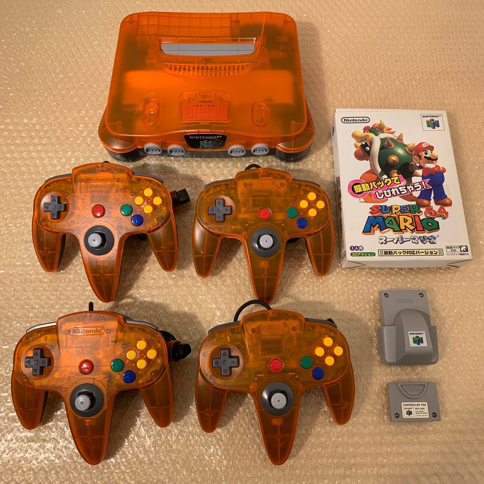 Daiei Hawks Nintendo 64 set with N64Digital kit - compatible with JP and US games