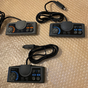 PC Engine Core Grafx with RGB kit and 3 controllers