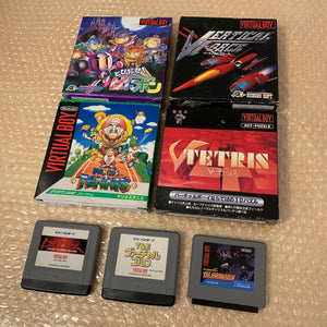 Boxed Virtual Boy set with Virtual Tap RGB kit