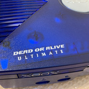 Boxed Xbox Dead or Alive "Kasumi-chan" Clear Blue set with High Definition AV Pack