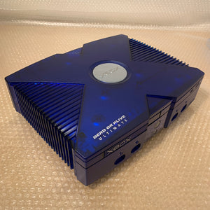 Boxed Xbox Dead or Alive "Kasumi-chan" Clear Blue set with High Definition AV Pack