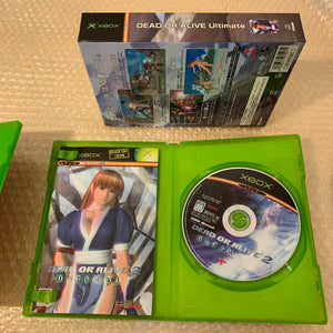 Boxed Xbox Dead or Alive "Kasumi-chan" Clear Blue set with High Definition AV Pack