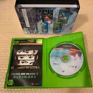 Boxed Xbox Dead or Alive "Kasumi-chan" Clear Blue set with High Definition AV Pack