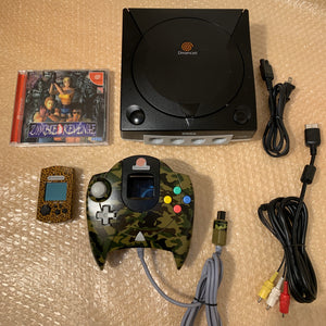 Region-free Dreamcast set with official black top case