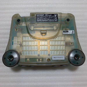 Clear blue Nintendo 64 in box set with ULTRA HDMI kit - compatible with JP and US games