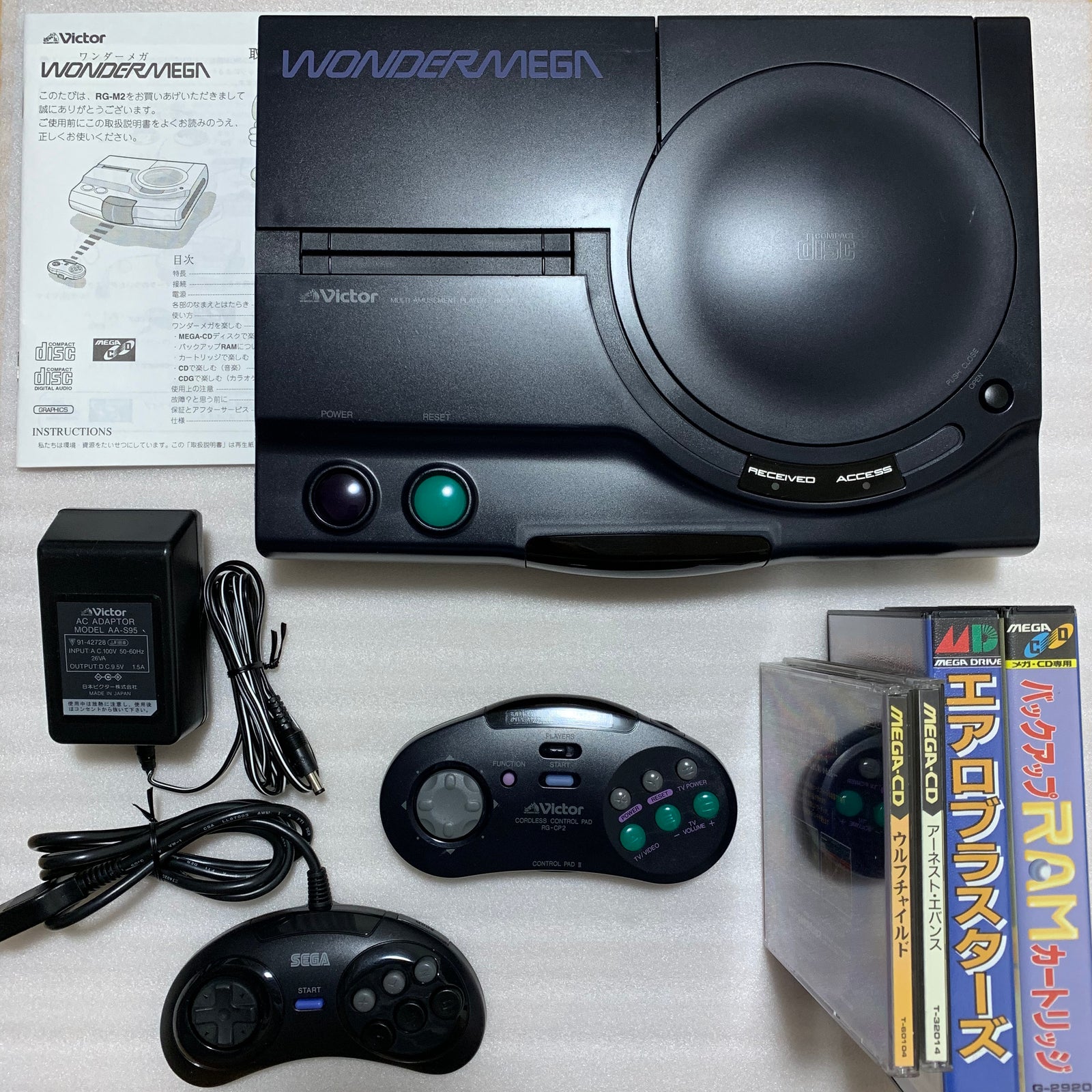 Victor WonderMega (RG-M2) system set