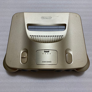 Gold Nintendo 64 set with ULTRA HDMI kit - compatible with JP and US games