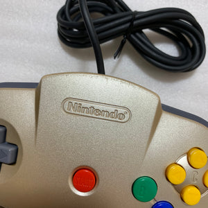 Gold Nintendo 64 set with ULTRA HDMI kit - compatible with JP and US games