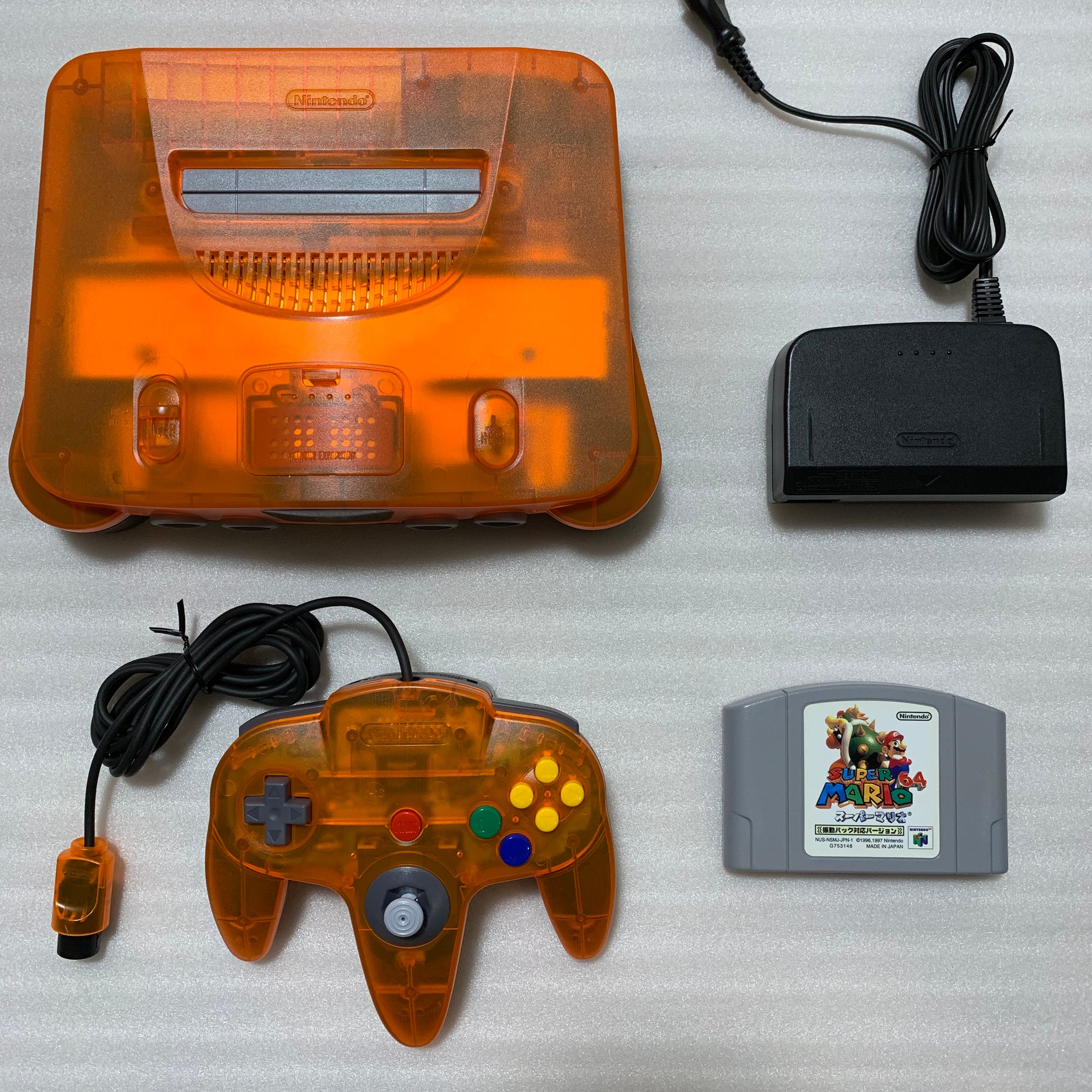 Daiei Hawks Nintendo 64 set with ULTRA HDMI kit - compatible with JP a ...