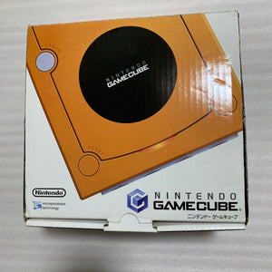 Orange Gamecube System - with GC Dual kit and JP/US switch