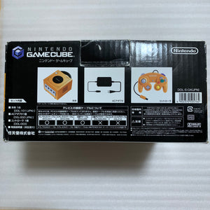 Orange Gamecube System - with GC Dual kit and JP/US switch
