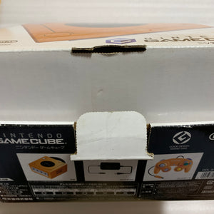 Orange Gamecube System - with GC Dual kit and JP/US switch