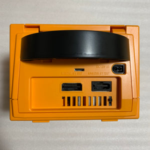 Orange Gamecube System - with GC Dual kit and JP/US switch