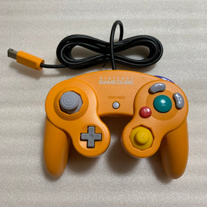 Orange Gamecube System - with GC Dual kit and JP/US switch