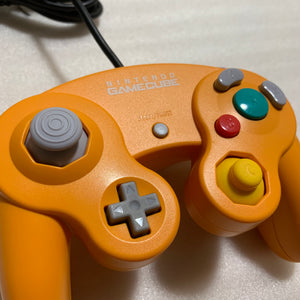 Orange Gamecube System - with GC Dual kit and JP/US switch