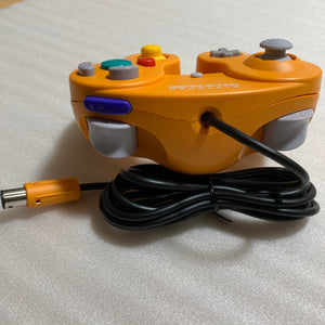Orange Gamecube System - with GC Dual kit and JP/US switch