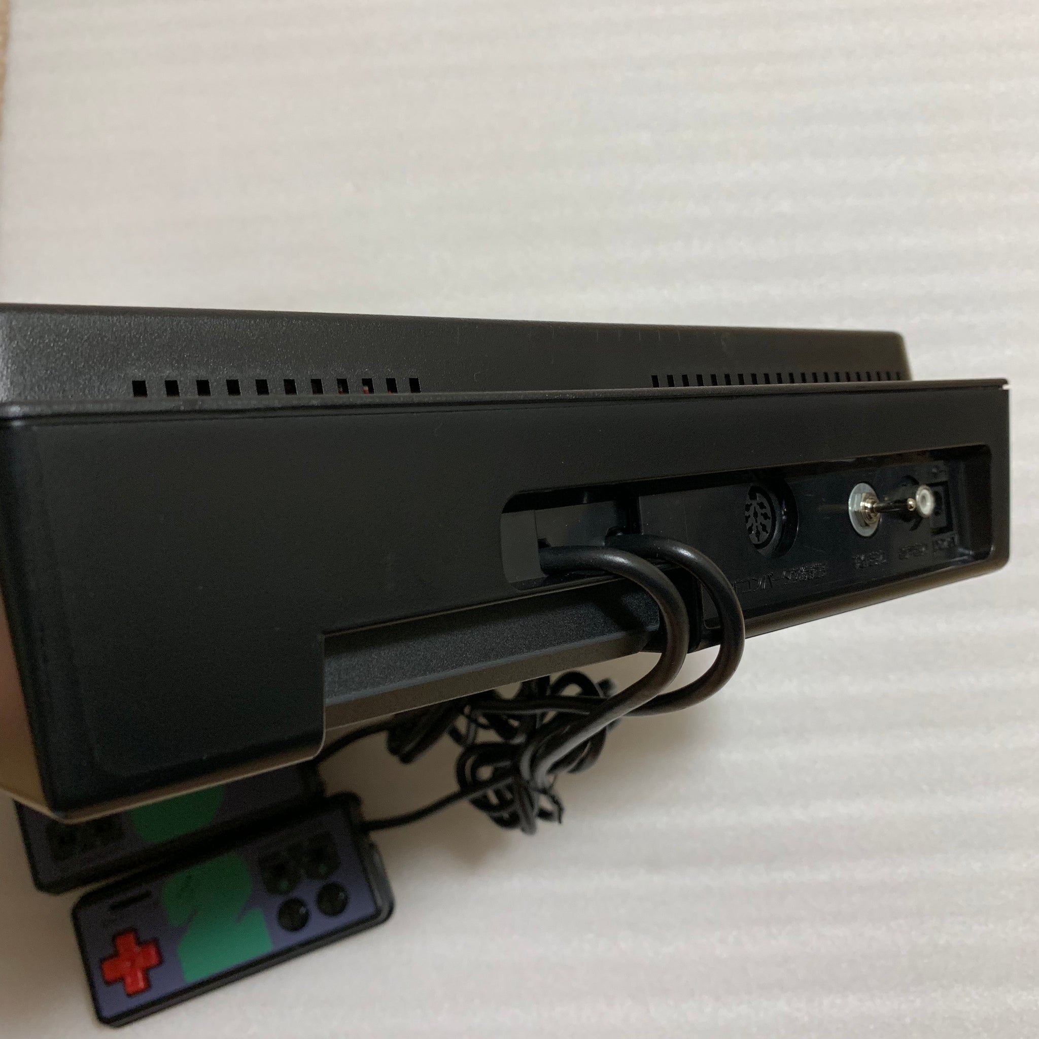 SHARP Twin Famicom set (AN-505-BK) with NESRGB kit and NES