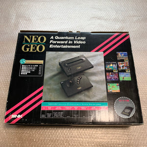 NeoGeo AES System in box - Universe bios / RGB fix