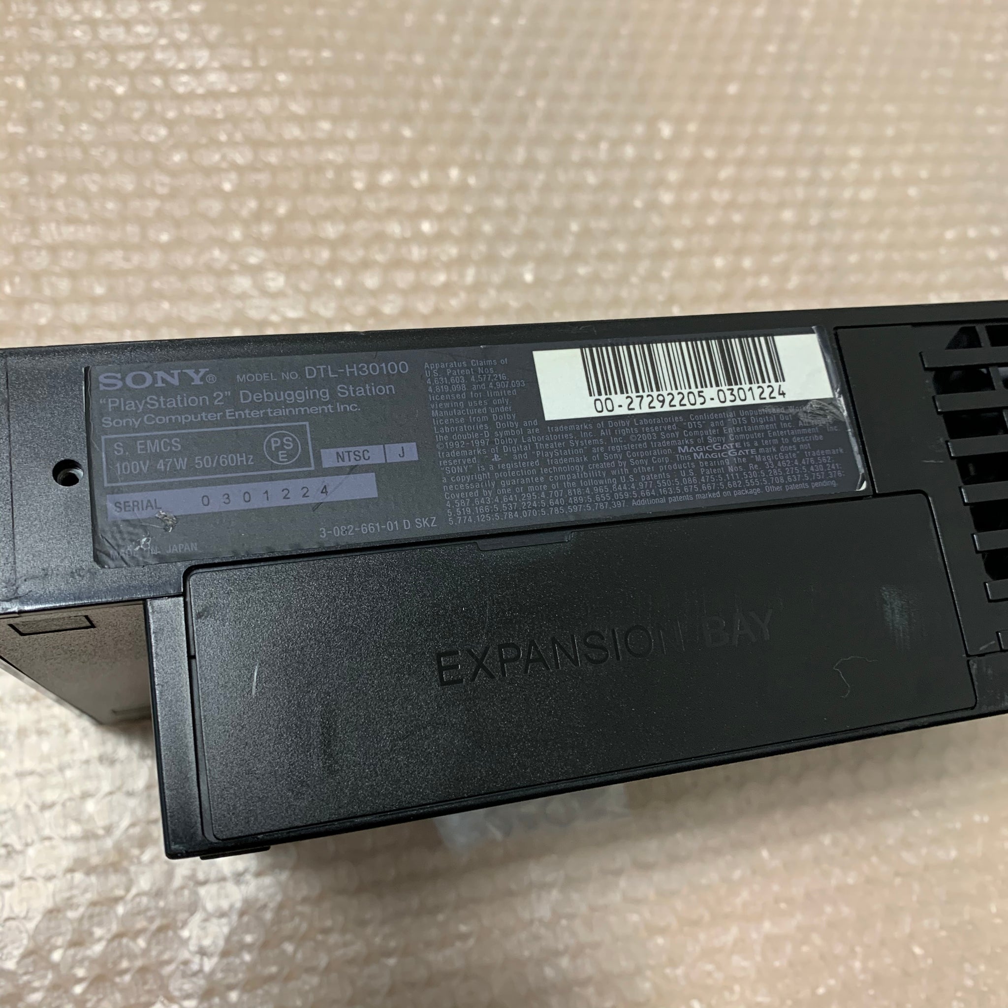 TEST PS2 (Debugging Station DTL-H30100) set - RetroAsia