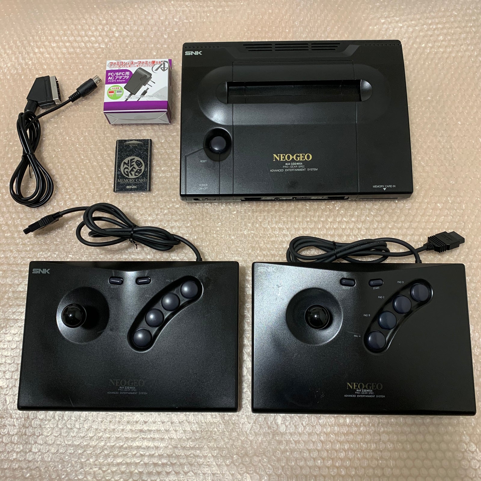 NeoGeo AES System - Universe bios / RGB fix