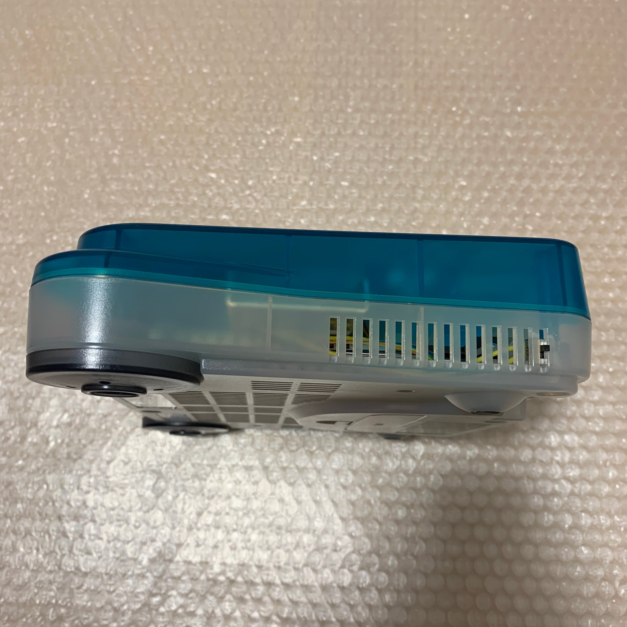 Clear Blue Nintendo 64 with N64RGB kit - Compatible with JP and US gam ...