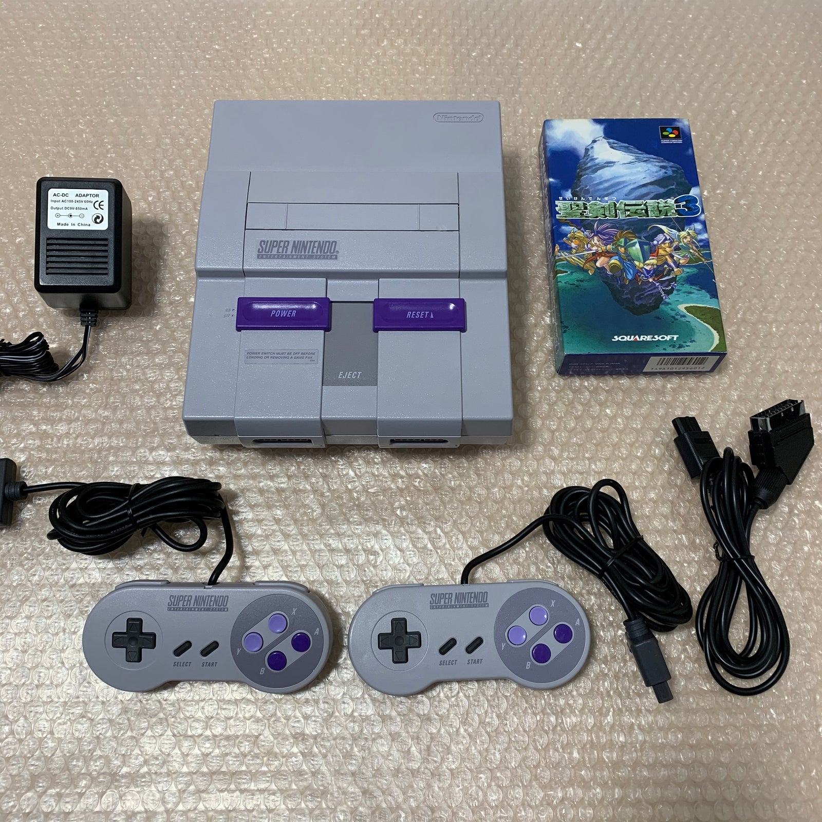 Super Nintendo (USA) system - RGB set
