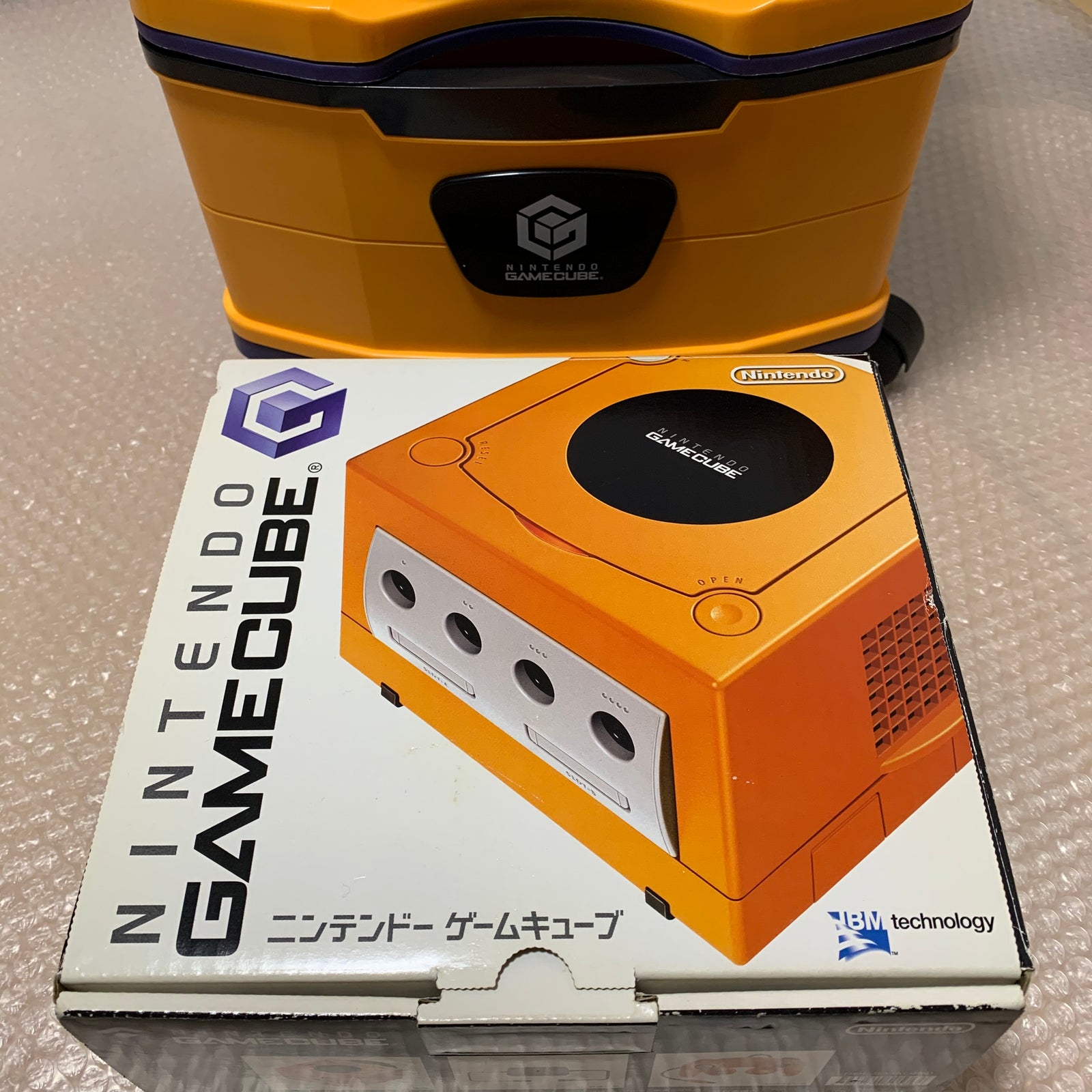 GC Dual Gamecube set - with Storage Rack