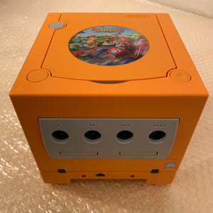 HDMI Orange Gamecube with Gameboy Player, S-Video cable + Picoboot