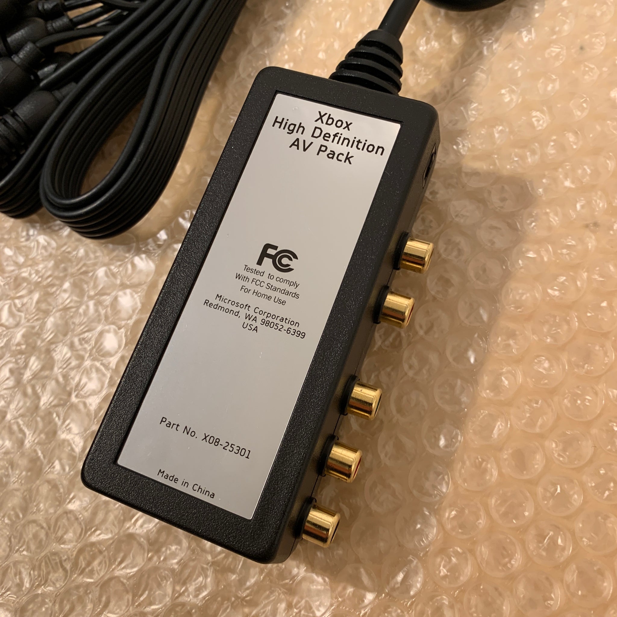 Boxed Xbox Debug Kit set with High Definition AV Pack - RetroAsia