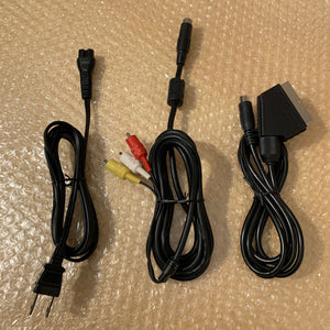 Skeleton Sega Saturn set - Region Free + FRAM Memory and RGB cable