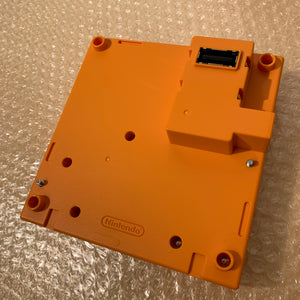 Orange Gamecube with Gameboy Player, S-Video cable + Picoboot