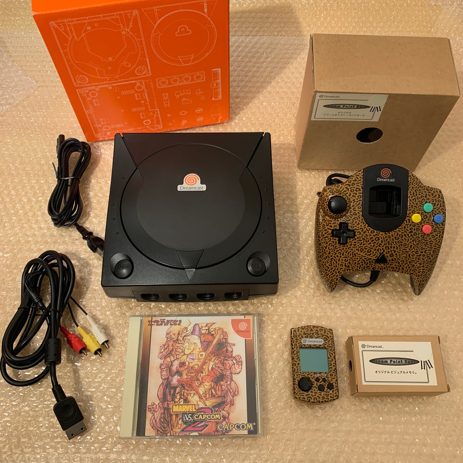 Black Dreamcast set - Region free