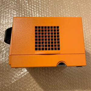 Orange Gamecube with Gameboy Player, S-Video cable + Picoboot
