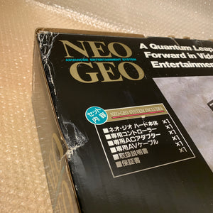 NeoGeo AES System set in box - Universe bios / RGB fix / FRAM Memory Card