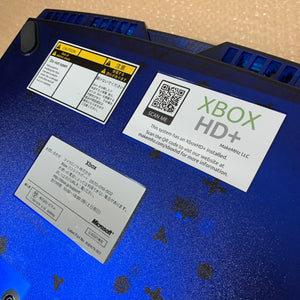 Xbox Dead or Alive "Kasumi-chan" Clear Blue set with XboxHD+ and 128mb RAM